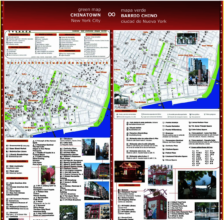 Chinatown NYC Green Map (in Spanish!) by Carlos M