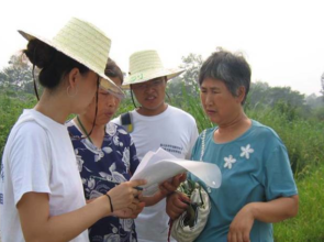 Rural Szechuan Province mapmaking