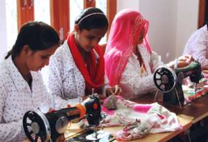 Garment making skill development training