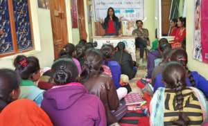 Job Fair for Beautician vocational education Train