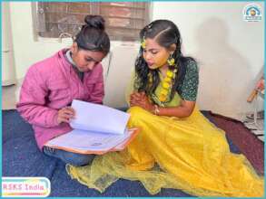 Team RSKS Collecting Feedback from Beneficiary