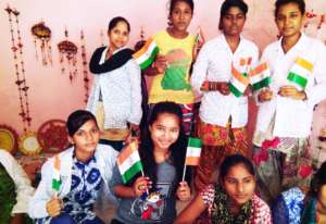 Girl Trainees Celebrate Independence Day