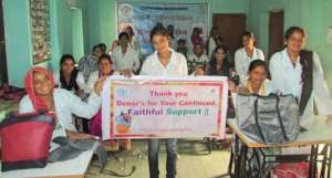 Girls Trainees say; Happy ThanksGiving Day!!