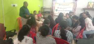 Orientation session for the students of Management