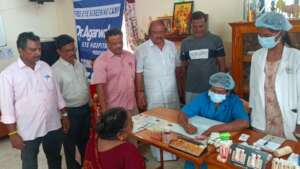 A full day medical camp at Janani Home