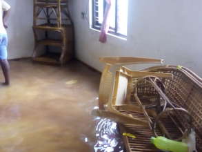Flood in Janani Home for children