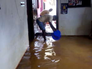 Flood in Janani Home for children