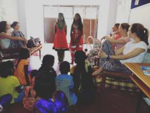 Cultural program during Summer Camp