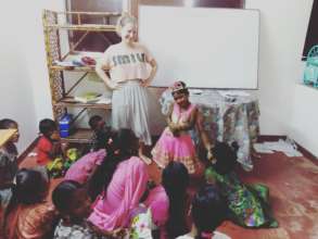 Summer camp English classes