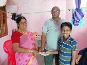 Xan Carter receives financial support