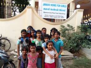 Children at our Home for girls
