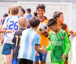 All smiles as the soccer season comes to an end