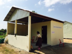 Our final building is done: the kitchen!