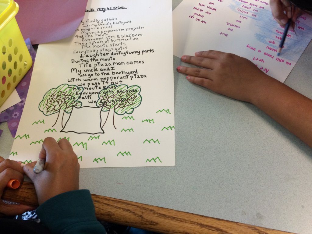 Give hope via the arts to a needy school community