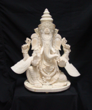 Ivory idol of the Hindu elephant god Ganesha