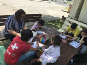 Coloring games for the youngest in the Summer heat