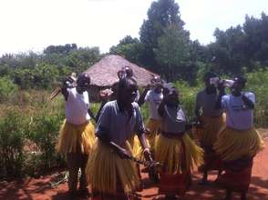 Safe sex education by dance and drama group