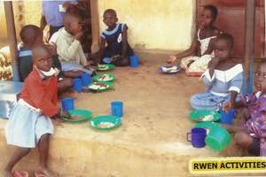 Day Care children at lunch