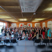 GLOW Leadership Academy 2024 group photo