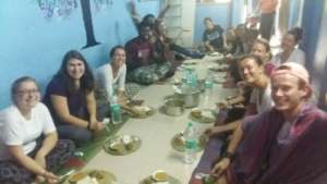 SAS students at Kranti