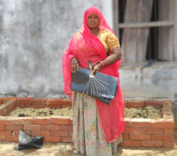 Help vermicompost pit for 25 underprivileged women