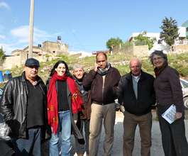 Part of the group that met near Ein Yanun