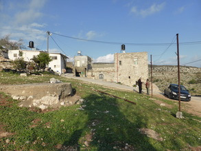 Measuring the playground space in Ein Yanoun