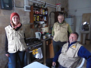 Visiting the EAPPI team who lives in Ein Yanoun