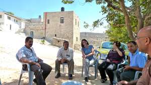 Good discussion with Mayor in Ein Yanun