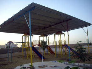Everything here was install by Combants for Peace