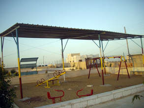 View of playground from the opposite direction