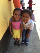 Children enjoy having their pictures taken