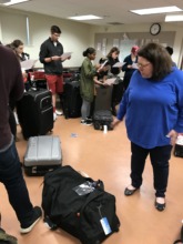 Packing our supplies
