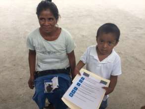 Family with their Lucky Iron Fish to be retested