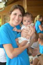 Medical volunteer at HIM orphange