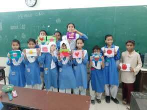 Students are all joy and smiles at our summer camp