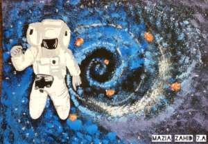 Student submission for Space Art Competition