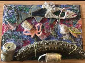 Art Competition Winner artwork, Marine Life theme