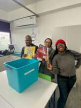 Packing educational resources for Mandela Day