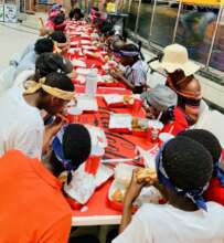 A treat for Baphumelele Children's Home