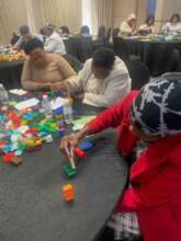 Teachers at a Purposeful Play Workshop