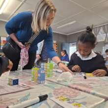 During a school support visit