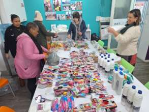 Supplies distributed on Mandela Day
