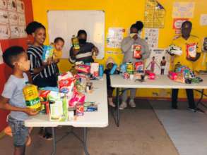 Food programme in Du Noon