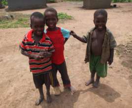 Children playing, Malawi