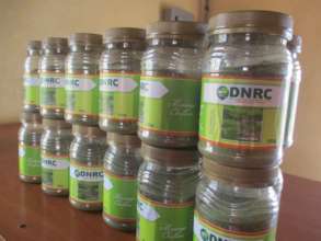 Moringa powder packaged for sale