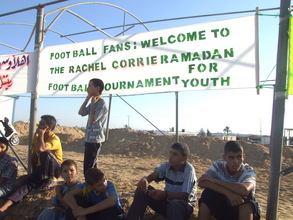 Rachel Corrie Ramadan Soccer tournament