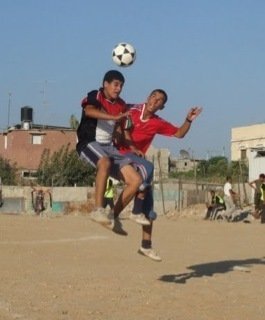 Beam of Light:  Ramadan Soccer Tournament in Rafah