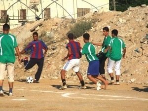 Beam of Light:  Ramadan Soccer Tournament in Rafah