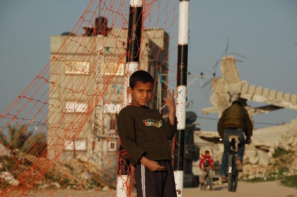 Beam of Light:  Ramadan Soccer Tournament in Rafah